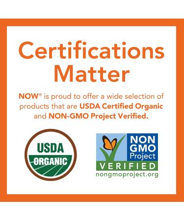 NOW Organic Inulin Powder - 8-Ounce | Premium Dietary Fiber for Gut Health | Buy Organic Superfoods Online - International Shipping Available - Buy Online on GoSupps.com