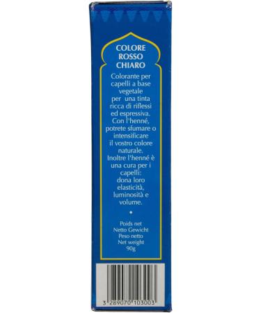 Hennedrog Henna Souad Coloration pour cheveux base de plantes Rouge clair 90 g rouge clair 90 g (Lot de 1) - Buy Online on GoSupps.com