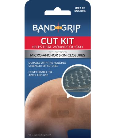 BandGrip Micro-Anchor Skin Closures (Cut Kit for Wounds up to 1 in.) Cut Kit for wounds up to 1 Inch