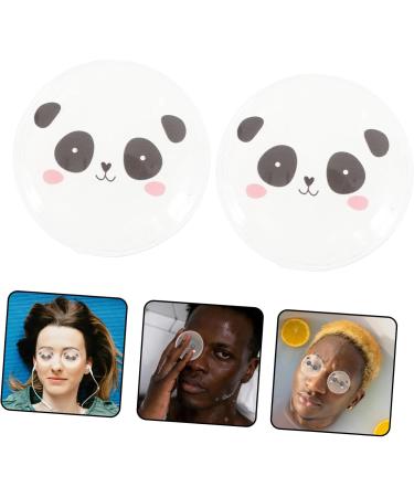 COOLHIYA 1pair Cooling Eye Pads for Tired Eyes Reusable Portable for Puffiness Swelling Dark Circles Relief Lightweight Material - Buy Online on GoSupps.com