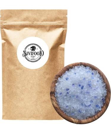 SIVIFOOD Blue Salt 200g - Rare Natural Crystals - Unrefined Rock Salt for Milling Gourmet Cooking Barbecue Oriental Dishes - Buy Online on GoSupps.com