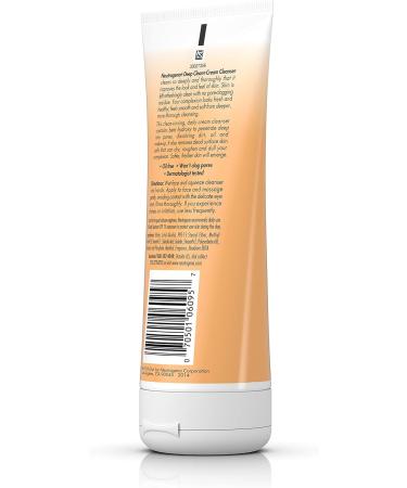 Neutrogena Deep Clean Cream Cleanser 7 oz | Effective Facial Cleanser for Deep Pore Cleansing | International Shipping Available - Buy Online on GoSupps.com