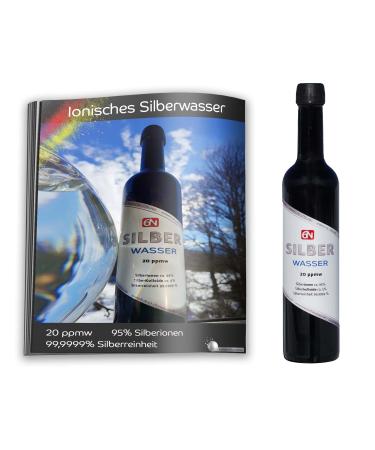 6N Silver Water 500ml ionic colloidal silver