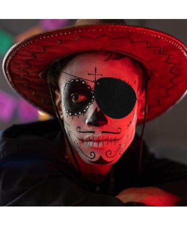 14 pi ces Cache- il Pirate Gar on Fille Feutre Noir R sistant pour F tes Halloween D guisement Jeu Cr atif Gar on Fille - Buy Online on GoSupps.com