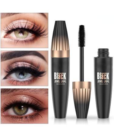 4D Silk Fiber Mascara - My Amazing Lashes Mascara for Luscious Lashes Liquid Lash Extensions Waterproof & Smudge-Proof Lengthening & Thickening Voluminous Eyelashes - Buy Online on GoSupps.com