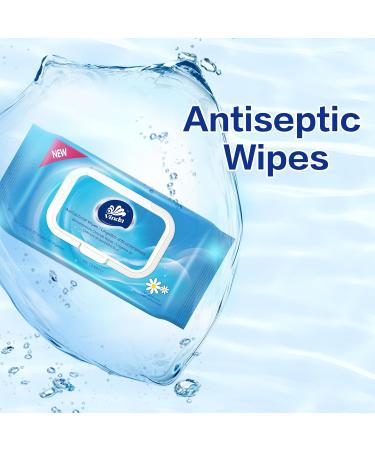 Vinda 320 Count (4 Packs) Antiseptic Wipes Disinfectant Cleaning Sanitizing Hand Wipes for Home Office Travel and Outdoor Use Cleaning Supplies Refreshing Scent (4 Pack) 80 count (Pack of 4) - Buy Online on GoSupps.com