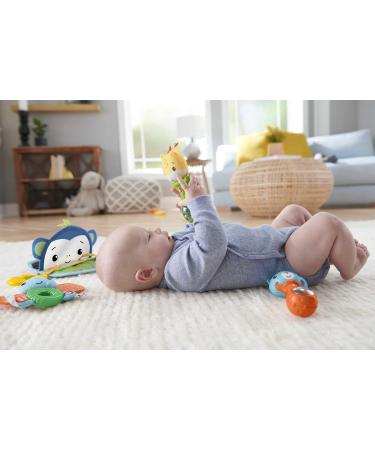 Discover Fisher-Price HFJ92 Gift Set - Sensory Activity Toys for Babies 3+ Months | Ideal Baby Gift Set - Buy Online on GoSupps.com