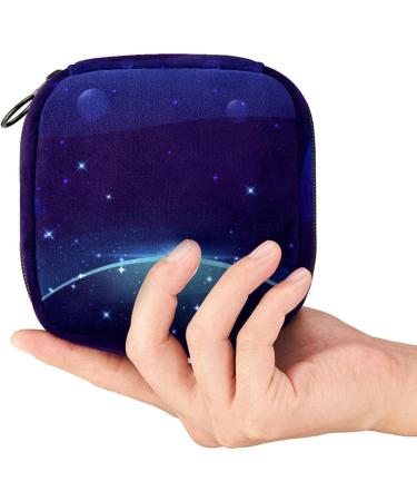 Cosmic Planet Galaxy Portable Period Storage Pocket for Women & Teens | Menstrual Cup Pocket by Doctor Hiller - Color 9 - Buy Online on GoSupps.com