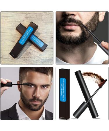 Coloration Temporaire Barbe et Sourcils pour Hommes Teinture Moustache Profonde Marron Kit Pratique Usage Unique Application Facile Look Naturel et Uniforme Soin Capillaire - Buy Online on GoSupps.com