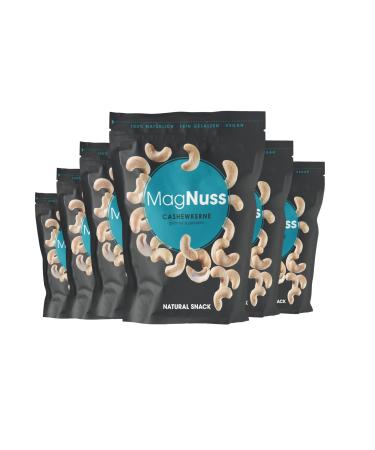 Magnuss cashew nut |Roasted & salted |6x 200g supply package |Crunchy cashews |High quality vegan snack rich in magnesium phosphorus and vitamin E