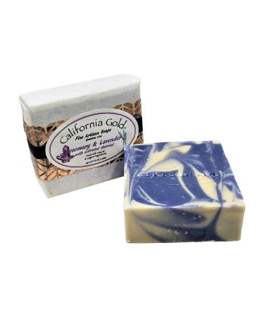 Rosemary & Lavender w/Activated Charcoal Artisan Soap