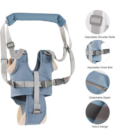 IULONEE Baby Walking Harness Handle - Adjustable Toddler Assistant in Blue Bear Design - Buy Online on GoSupps.com