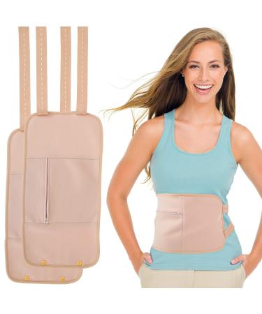 Retrok 2pcs Waist Oil Pack Set Reusable Essential Oil Pack
