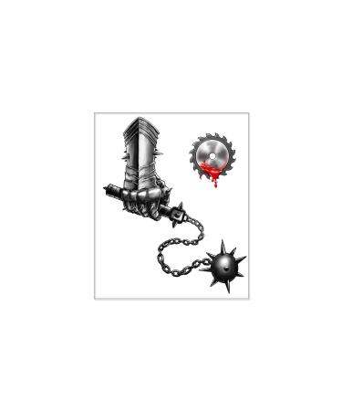 Posty Malone Inspired Temporary Face/Neck Tattoos Set | Skin Safe & Long Lasting | NEW 2021 Designs - Buy Online on GoSupps.com
