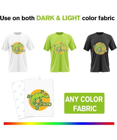 Koala Heat Transfer Paper for T-Shirts - 20 Sheets | Dark Fabric Iron-On Vinyl | Printable Transfer Paper 8.5x11 | Ideal for Dark Fabric - Buy Online on GoSupps.com