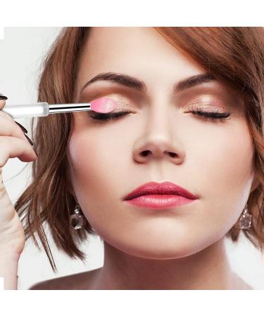 Arqumi Silicone Lip Brush Set - 6 PCS Makeup Brushes with Dirt-proof Caps, Lipstick Applicator Brushes for Lip Gloss, Eyeshadow, Lip Cream - Pink & Purple - Buy Online on GoSupps.com