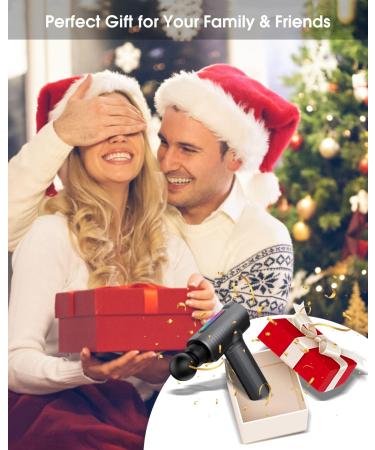 Uplayteck Massage Gun - 30 Speed Hand Massager with LCD Touchscreen & 6 Heads | Ultimate Relaxation for Shoulders Body & Back - Buy Online on GoSupps.com