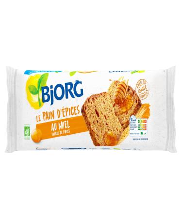 BJORG - Organic Honey Gingerbread - with Whole Rye Flour - Source of Fiber - 300 g