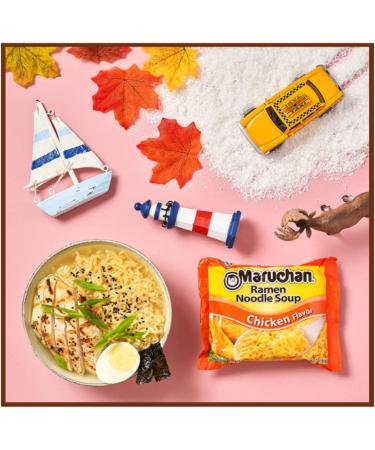 Ja Cor Instant Ramen Noodle Soup Chicken Flavor Noodles 3 oz. Bulk Pack Bundle with 1-Set of Reusable Stainless Steel Chopsticks(18 Individual Packs) - Buy Online on GoSupps.com