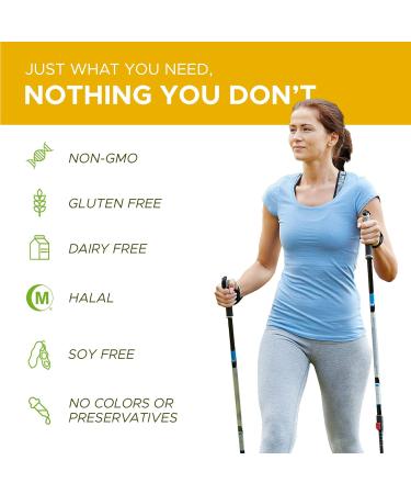 Noor Vitamins Halal Vitamin D3 5000 IU Softgels - Bone, Immune & Heart Health Support - Non-GMO, Gluten-Free & Halal - 60 Count - Buy Online on GoSupps.com