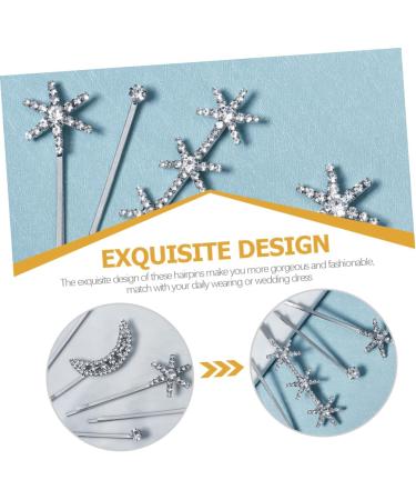 minkissy 5 Sets Fringe Bobby Pin Rhinestone Bobby Pins Hair Pin Bangs Hair Clip Barrettes for Women Womens Hair Clips Hair Clips for Girls Rhinestone Barrettes Hair Barrettes Rhinestones - Buy Online on GoSupps.com