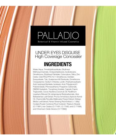 Palladio Under Eye Concealer Peach Tea - 21g Pink | Flawless Coverage - International Shipping Available - Buy Online on GoSupps.com