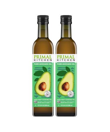 Primal Kitchen Avocado Oil, Whole30 Approved, Certified Paleo, and Keto Certified, 16.9 Fluid Ounces, Pack of 2 Avocado Oil 16.9 Fl Oz (Pack of 2)