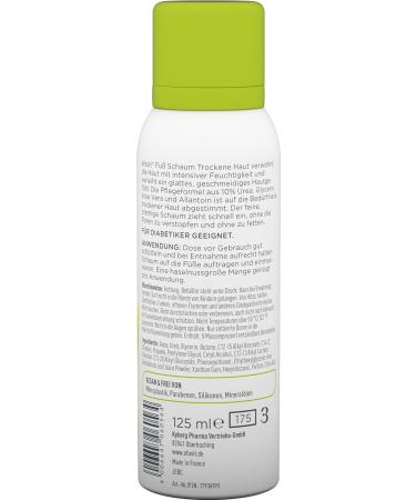 Efasit Foot Foam for Dry Skin 125ml | Intensive 10% Urea & Allantoin Moisture | Quick Absorption for Diabetic Care - Buy Online on GoSupps.com
