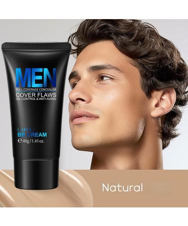 Trendyfave Mens BB Cream Foundation BB Cream Light Face Moisturiser For Oily Skin Concealer For Mature Skin Face Make-Up Anti Age Face Cream Anti Redness Cream For Face - Buy Online on GoSupps.com