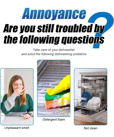 Dishwasher Cleaner Tablets Hygienically cleans and removes bad odours 2-in-1 Treatment Kit Cleans Fragrance Free Plastic Free Natural Vegan Friendly Plant-Based Cleaning (12Pcs) - Buy Online on GoSupps.com