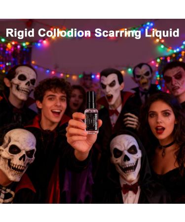 Scar Makeup - 5ml Liquid Makeup Beauty Scars Halloween | Body Paint | for Face Skin Body Costume Cosplay Halloween Photography Party Show - Buy Online on GoSupps.com