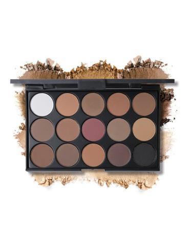FantasyDay Pro 15 Colors Eyeshadow Makeup Palette Cosemetic Contouring Kit - Ideal for Professional and Daily Use