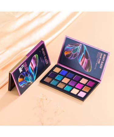 BestLand New Nude Eyeshadow Palette - 18 Colors Matte, Shimmer, Glitter Shades - Ultra Pigmented & Waterproof Eye Shadow Powder (B110) - Buy Online on GoSupps.com