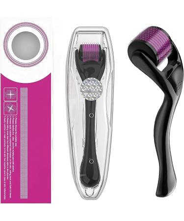 Derma Roller Hair Growth for Men and Women Microneedling Skin Beard & Hair Growth scalp roller for Skin Rejuvenation Anti Ageing Wrinkle Hair regeneration Scar (0.5mm) - Buy Online on GoSupps.com
