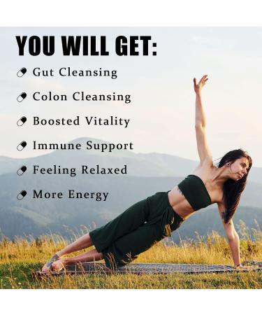 Megacephalus lverpure Celltox Gut Cleanse - lverpure Celltox Gut Cleanse and Colon Support Supplement Non-GMO Fommula 60 Capsules - Buy Online on GoSupps.com