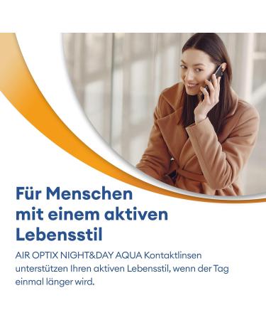 Buy Air Optix Night & Day Aqua Monthly Lenses - 6 Pieces BC 8.6mm DIA 13.8mm +4.25 Dioptria | International Shipping Available - Buy Online on GoSupps.com