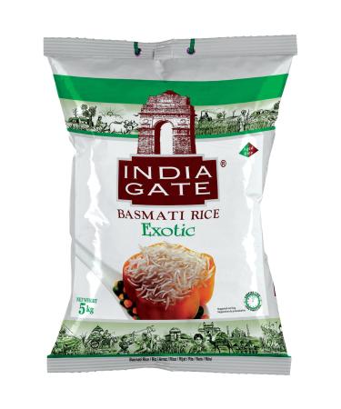 INDIA GATE - Exotic Basmati Rice - (1 X 5 kg)