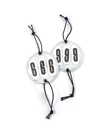 Custom 3-Digit Glitter Stone Start Numbers - Personalized International Shipping - Buy Online on GoSupps.com