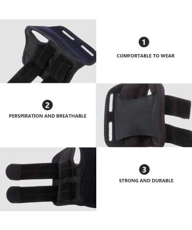 Buy Healifty Two-Way Compression Wrist Brace for Carpal Tunnel - Adjustable Support & Pain Relief - Black Right Hand - Buy Online on GoSupps.com