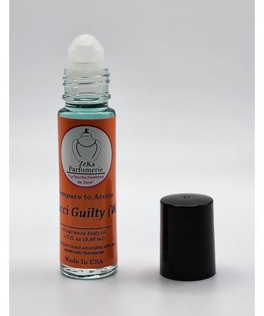 Gucci Guilty Inspired Fragrance Body Oil - Travel Size 1/3 oz Roll-On | Compare to Aroma - Buy Online on GoSupps.com