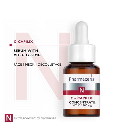 Pharmaceris N-Neocapillaries C-Capilix Revitalizing Serum with Vitamin C - Strengthening & Smoothing - 1 oz - International Shipping Available - Buy Online on GoSupps.com