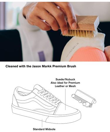 Jason Markk Foam + Brush Bundle - Ultimate Sneaker Cleaner Combo - Buy Online on GoSupps.com