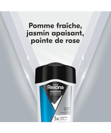 Rexona Men Deodorant Antiperspirant Cream 96H Clean Scent 135ml - Buy Online on GoSupps.com