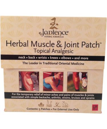 JADIENCE Muscle & Joint Pain Relief Patch | 3 Pack, 5 per Box | Natural Dit Da Jow | Relieves Neck, Back, Shoulders, Arms, Hips, Knees | Hypoallergenic Analgesic - Buy Online on GoSupps.com
