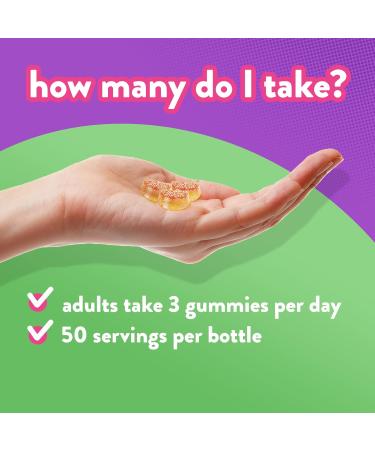 Vitafusion Power C Adult Vitamin Gummies Antioxidants1 Immune function2 150 Count (1.5-month supply) Packaging may vary. - Buy Online on GoSupps.com