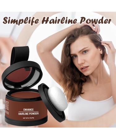 Hairline Powder for Women Root Touchup Hair Color with Applicator - Long Lasting Hair Shading Tool Hair Concealer Gray Coverage for Fine and Thinning Hair - Buy Online on GoSupps.com