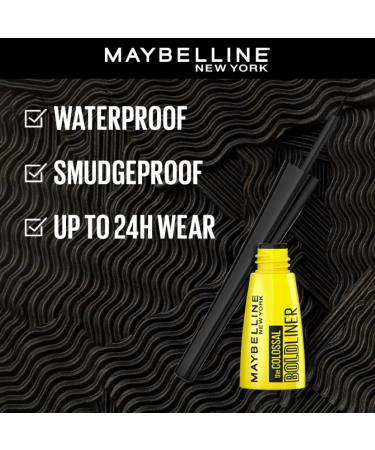 Ma ybe llin e New York Colossal Bold Pencil Eyeliner Black 3Ml Matte Finish - Buy Online on GoSupps.com