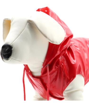 Croci C7274475 Cherry Raindrop Raincoat for Dogs - 20 cm | Waterproof Pet Apparel - International Shipping - Buy Online on GoSupps.com