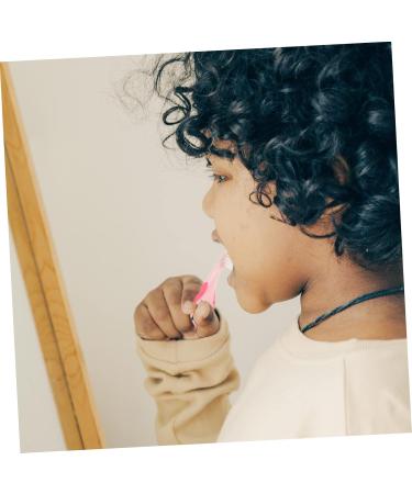 Minkissy 8 STK Baby Toothbrush Set | Soft Massage Accessories | Portable Training Toothbrush for Newborns & Toddlers - Buy Online on GoSupps.com