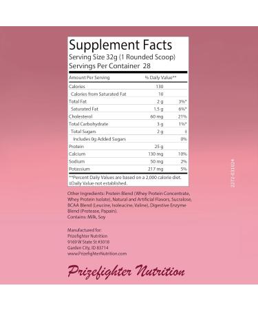 Cinnamon Whey Protein Powder 2 lb - 25g Protein for Muscle Gain & Recovery | USA Made Ideal for Men & Women - Buy Online on GoSupps.com